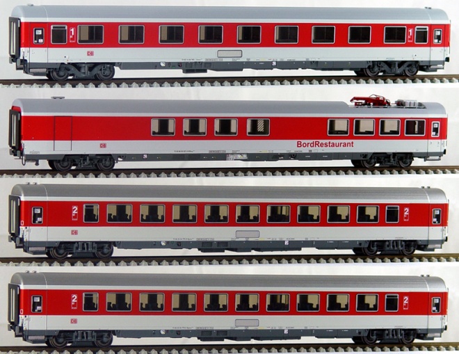 Set of 4 Passenger cars of EuroCity "Blauer Enzian" train running between Klagenfurt and Dortmund (Set 1)<br /><a href='images/pictures/ACME/55113.jpg' target='_blank'>Full size image</a>
